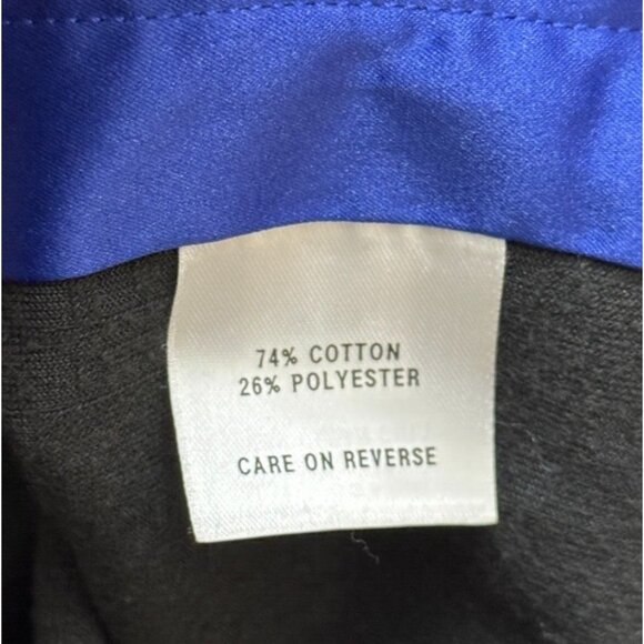 Y2K St. John Sport‎ Marie Gray Black Impressed Logo Velour Jacket Rich Mobwife - Picture 10 of 12